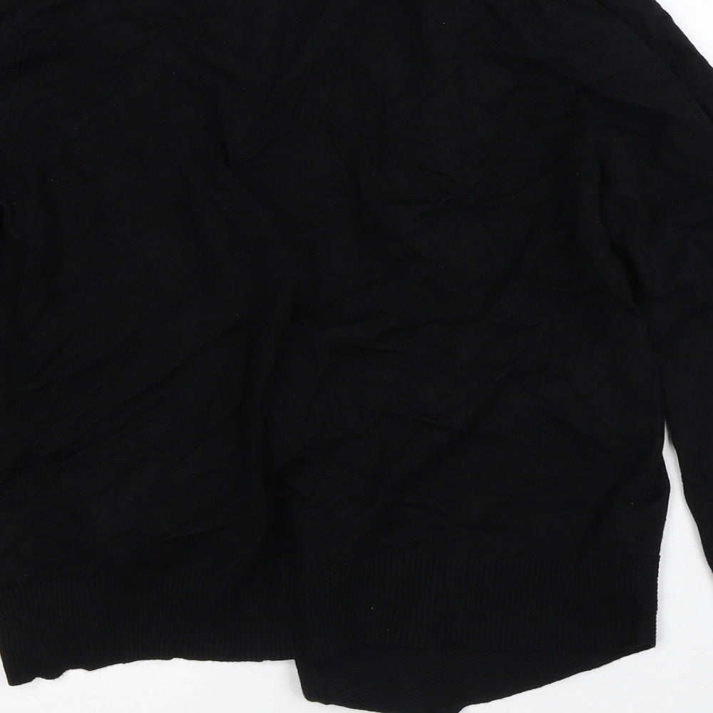 Womens UK Size 10 Debenhams Black Cardigan Jumper