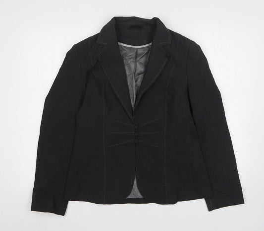 Womens UK Size 12 Marks and Spencer Regular Grey Suit Jacket