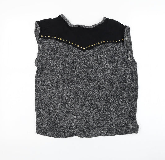Womens UK Size S FOREVER 21 Grey Pullover Sweatshirt