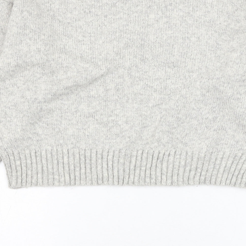 Womens UK Size S New Look Grey Pullover Jumper