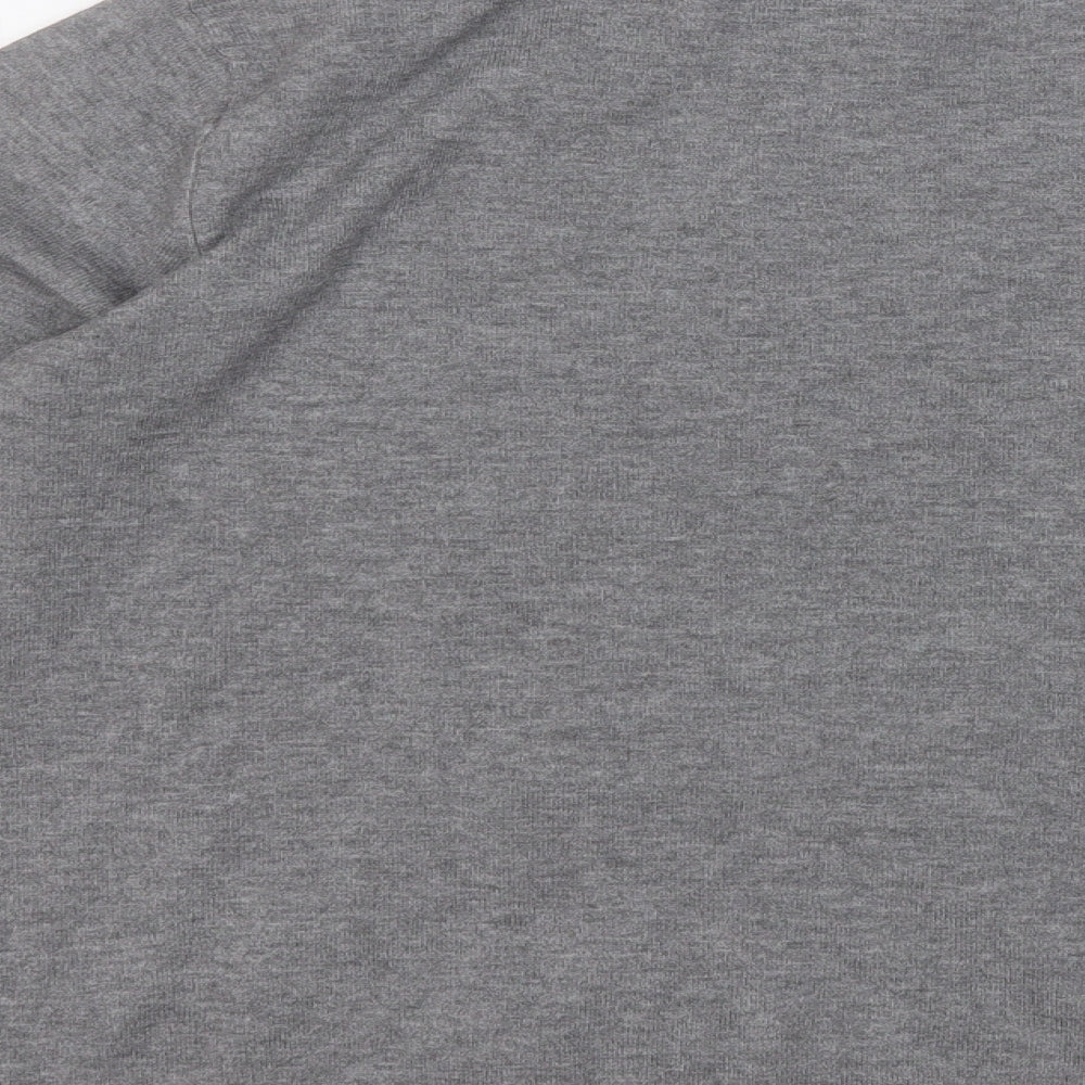 Primark Womens Grey Round Neck Polyester Pullover Jumper Size 14