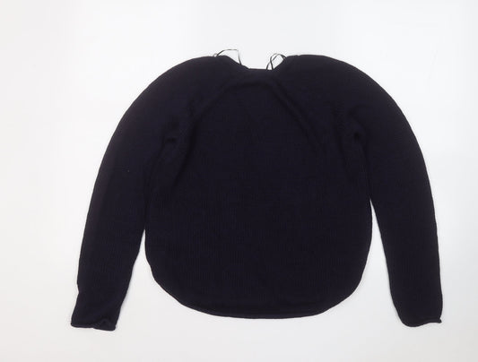 Womens UK Size S H&M Blue Pullover Jumper