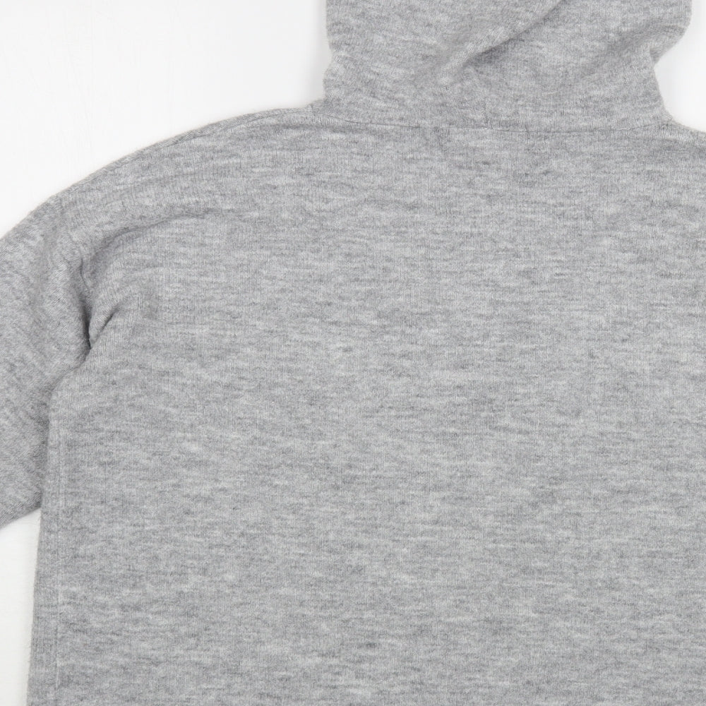Womens UK Size M Dunnes Stores Grey Pullover Hoodie