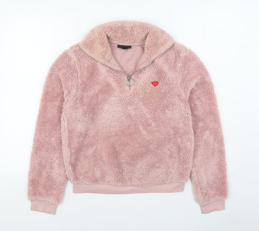 Womens UK Size 8 Topshop Pink Jacket