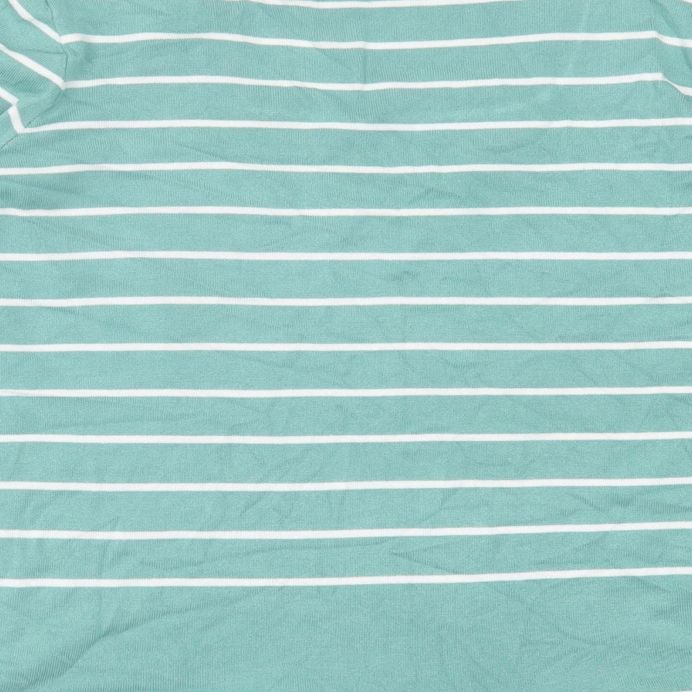 Womens UK Size 20 bonmarch Green Pullover Jumper
