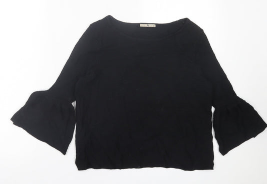 Womens UK Size 12 TU Black Pullover Jumper