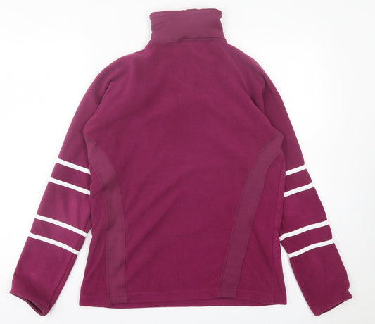 Crane Sports Womens Purple Jacket Size M Zip