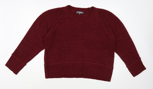 Womens UK Size 16 Studio Red Pullover Jumper