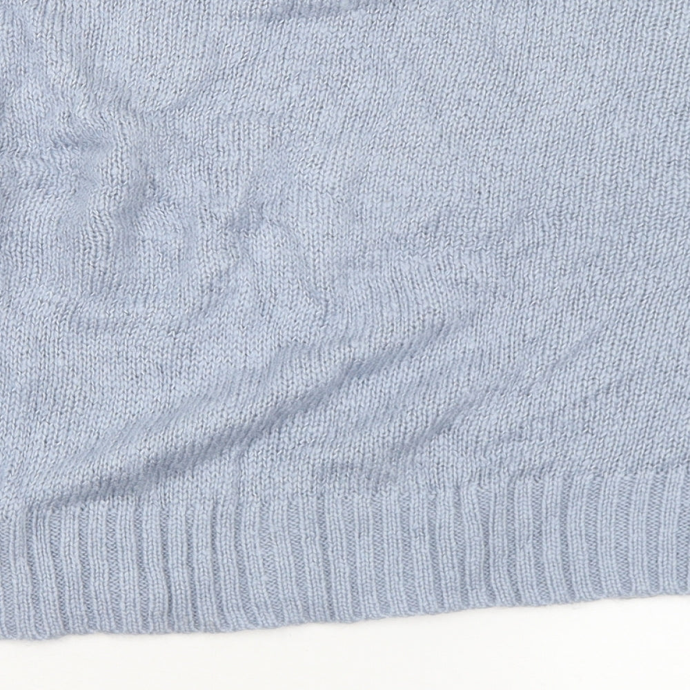 Womens UK Size S New Look Blue Pullover Jumper