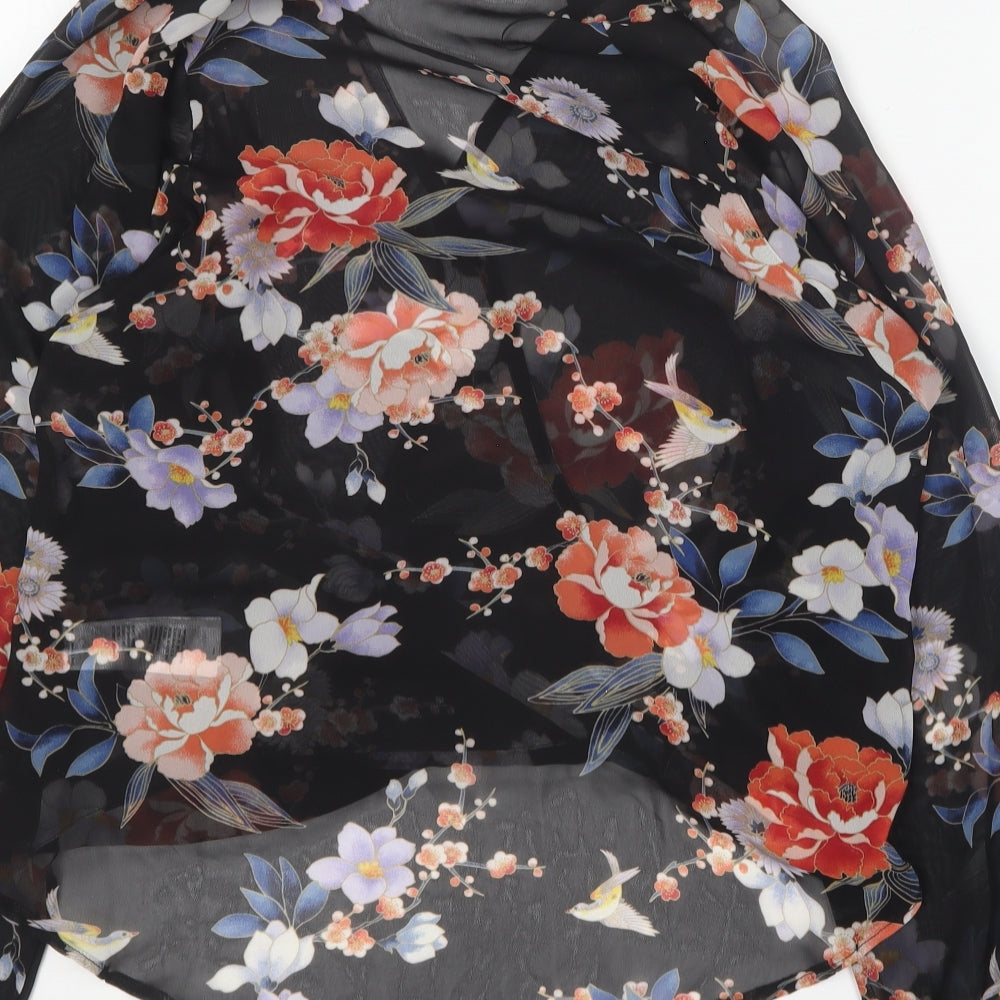 Womens UK Size 8 New Look Multicoloured Basic Blouse