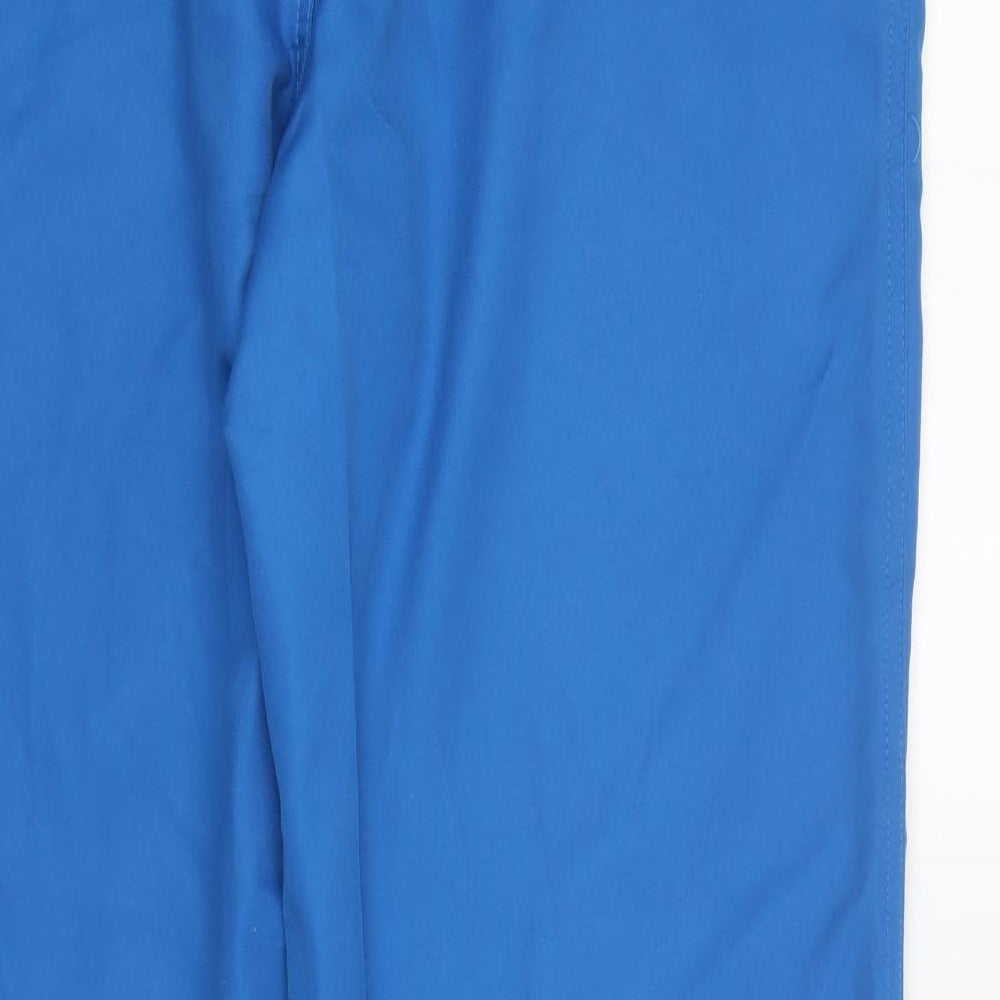 Dunlop Mens Blue Polyester Sweatpants Trousers Size 34 in L30 in Regular