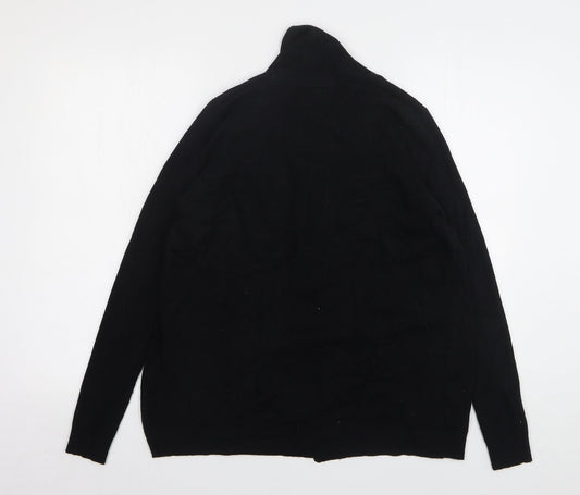 Womens UK Size S Bonmarché Black Cardigan Jumper