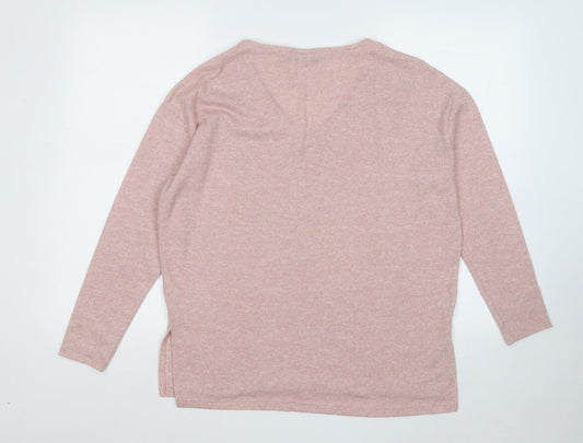 Womens UK Size 10 Dorothy Perkins Pink Pullover Jumper
