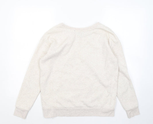 Womens UK Size 10 Atmosphere Beige Pullover Jumper