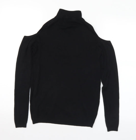 Womens UK Size 10 New Look Black Pullover Jumper