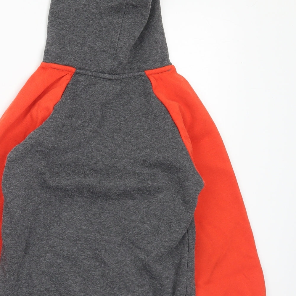 Slazenger Boys Grey Polyester Pullover Hoodie Size 5-6 Years