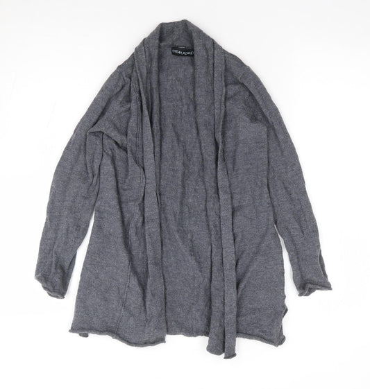 Womens UK Size S Cynthia Rowley Grey Cardigan Jumper