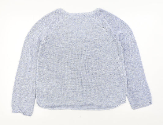 Womens UK Size S H&M Blue Pullover Jumper