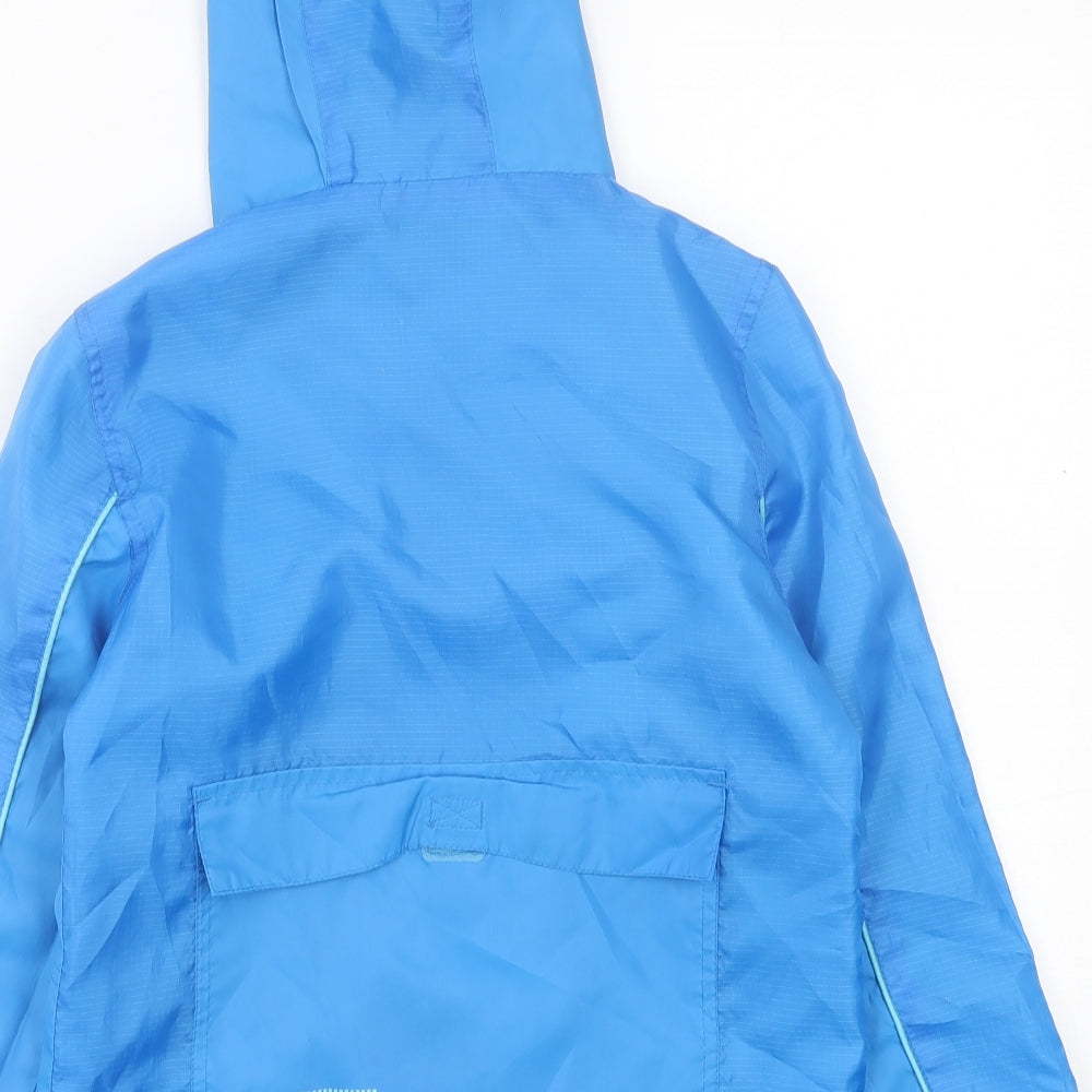Cherokee Boys Blue Basic Coat Coat Size 7-8 Years Zip