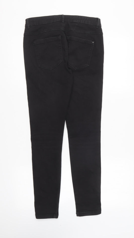 Only Womens Black Cotton Skinny Jeans Size 30 in L28 in Regular