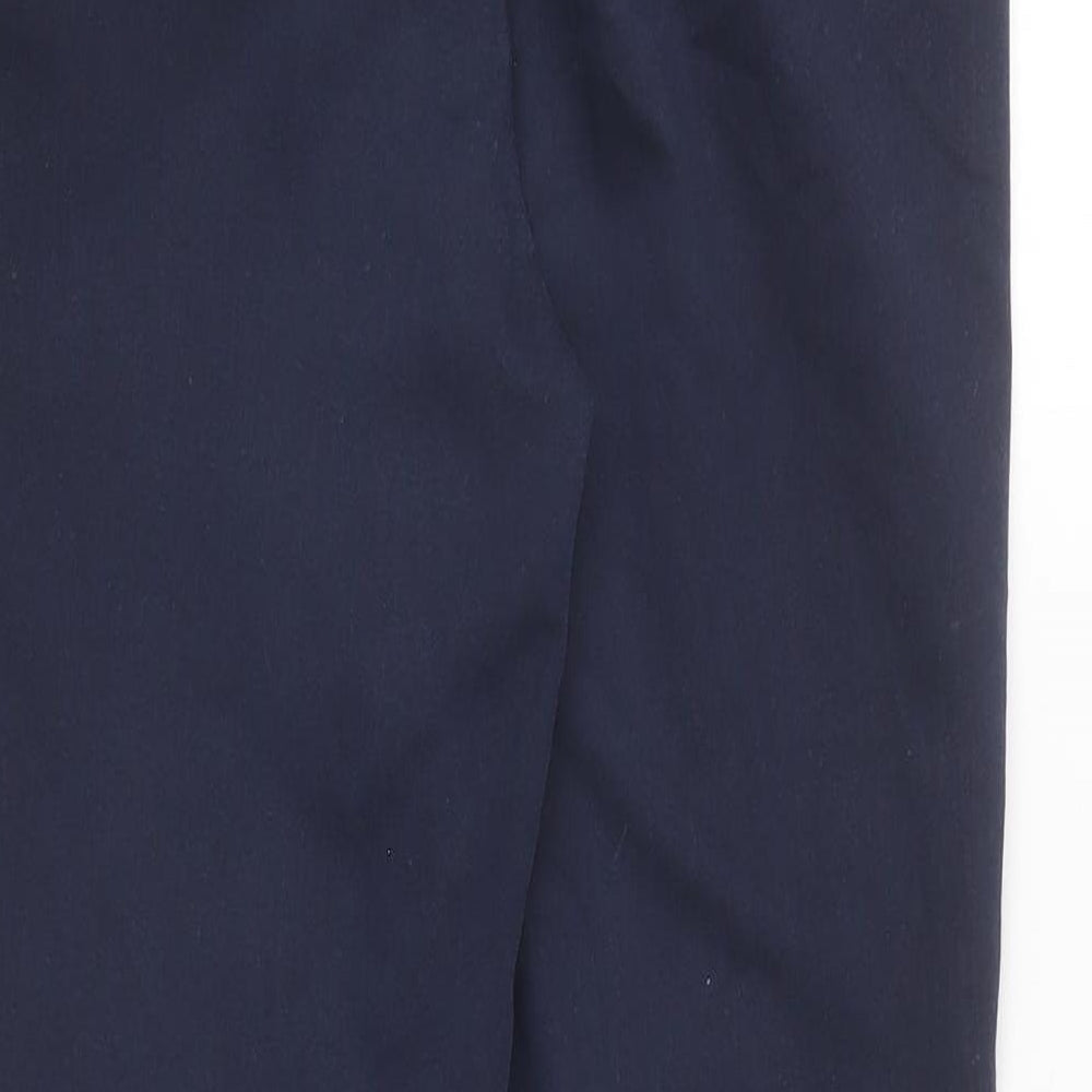 Mango Womens Blue Cotton Straight Jeans Size 6 L25 in Regular