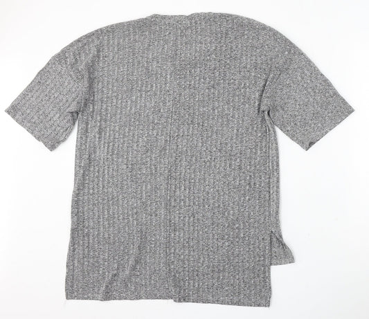 Womens UK Size M Mango Grey Pullover Jumper