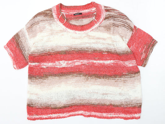 Womens UK Size 12 Roman Multicoloured Pullover Jumper