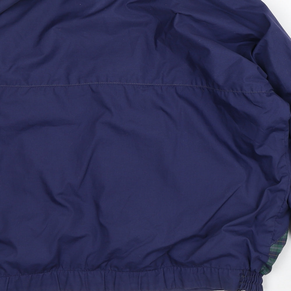 Mens UK Size L Pro Style Blue Jacket