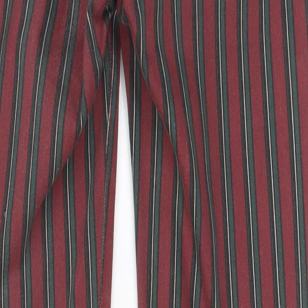 Womens UK Size 26 in Pull&Bear Regular Fit Multicoloured Trousers
