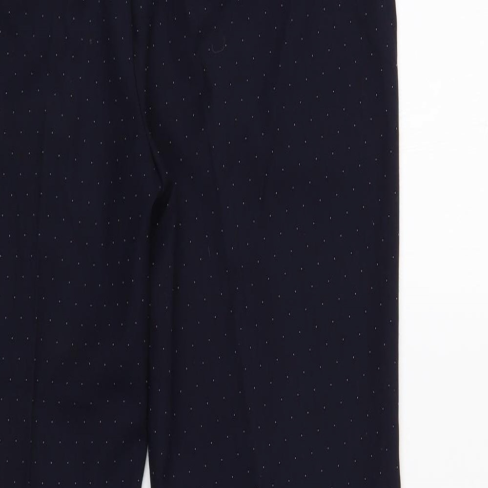 Womens UK Size 8 NEXT Regular Fit Dress Pants Blue Trousers