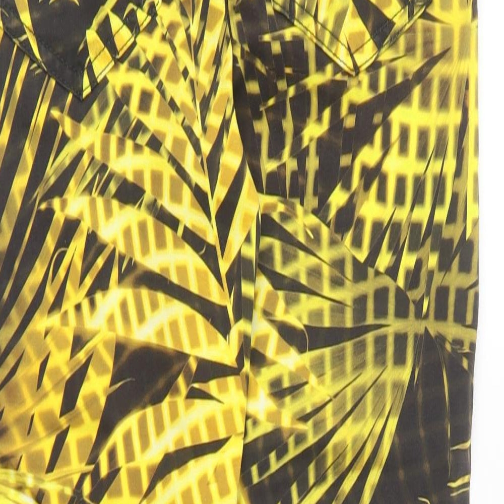 Womens UK Size 8 Atelier Gardeur Regular Fit Yellow Trousers