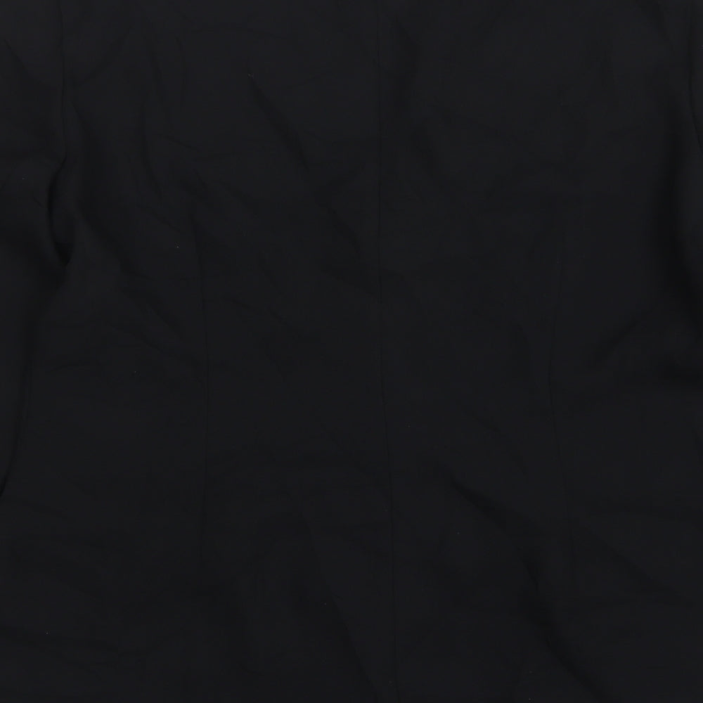 Berkertex Womens Black Polyester Jacket Suit Jacket Size 12
