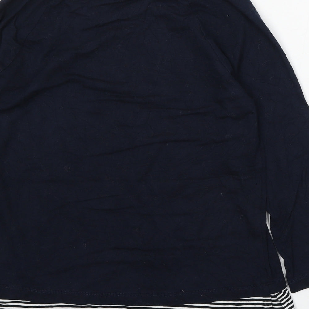 Womens UK Size 10 Marks and Spencer Blue Pullover Jumper
