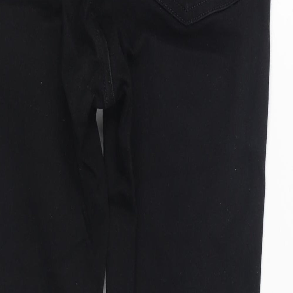 Mens UK Size 28 in Topshop Regular Fit Skinny Black Jeans