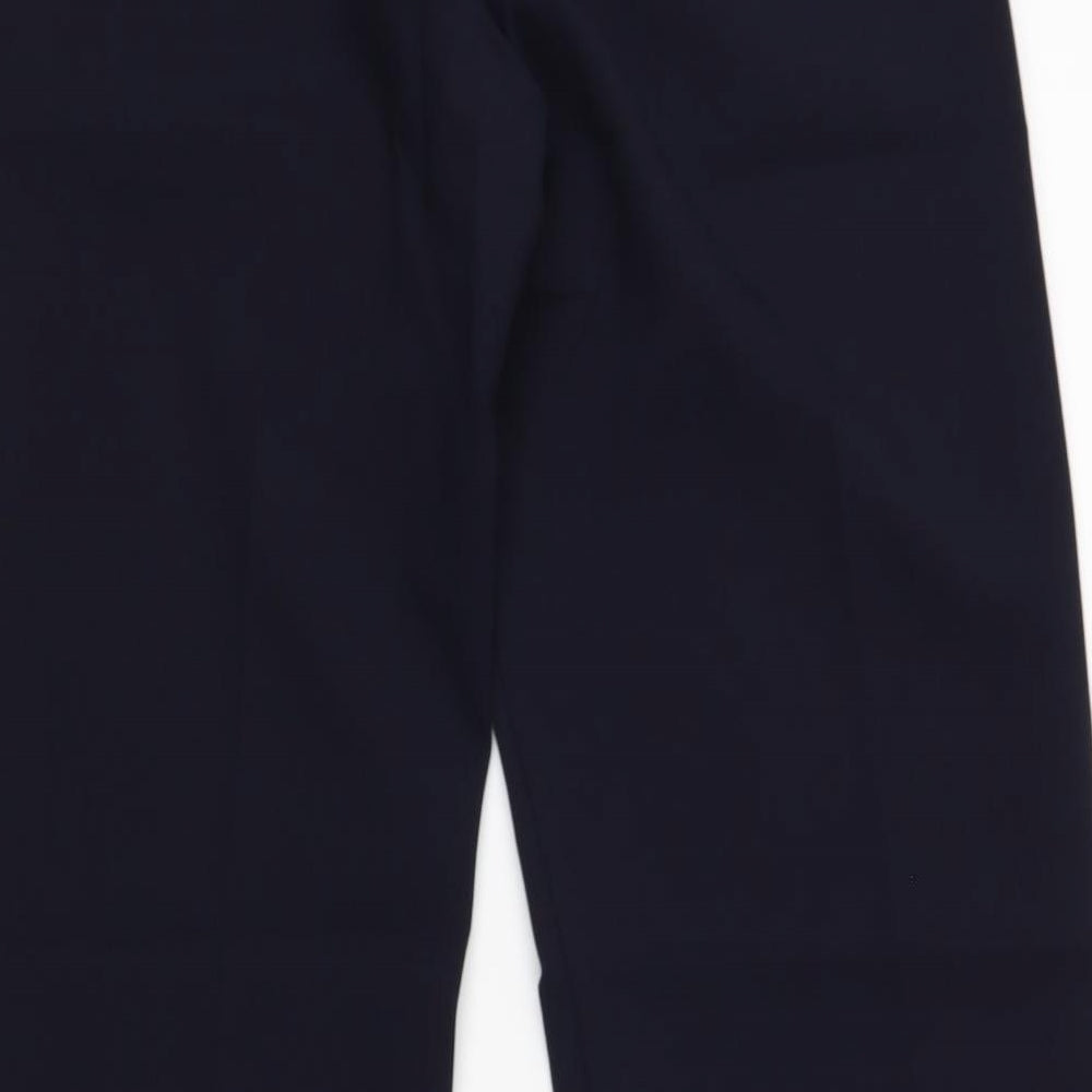 Womens UK Size 8 Atmosphere Regular Fit Dress Pants Blue Trousers