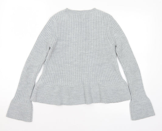 Womens UK Size 6 Marks and Spencer Grey Pullover Jumper