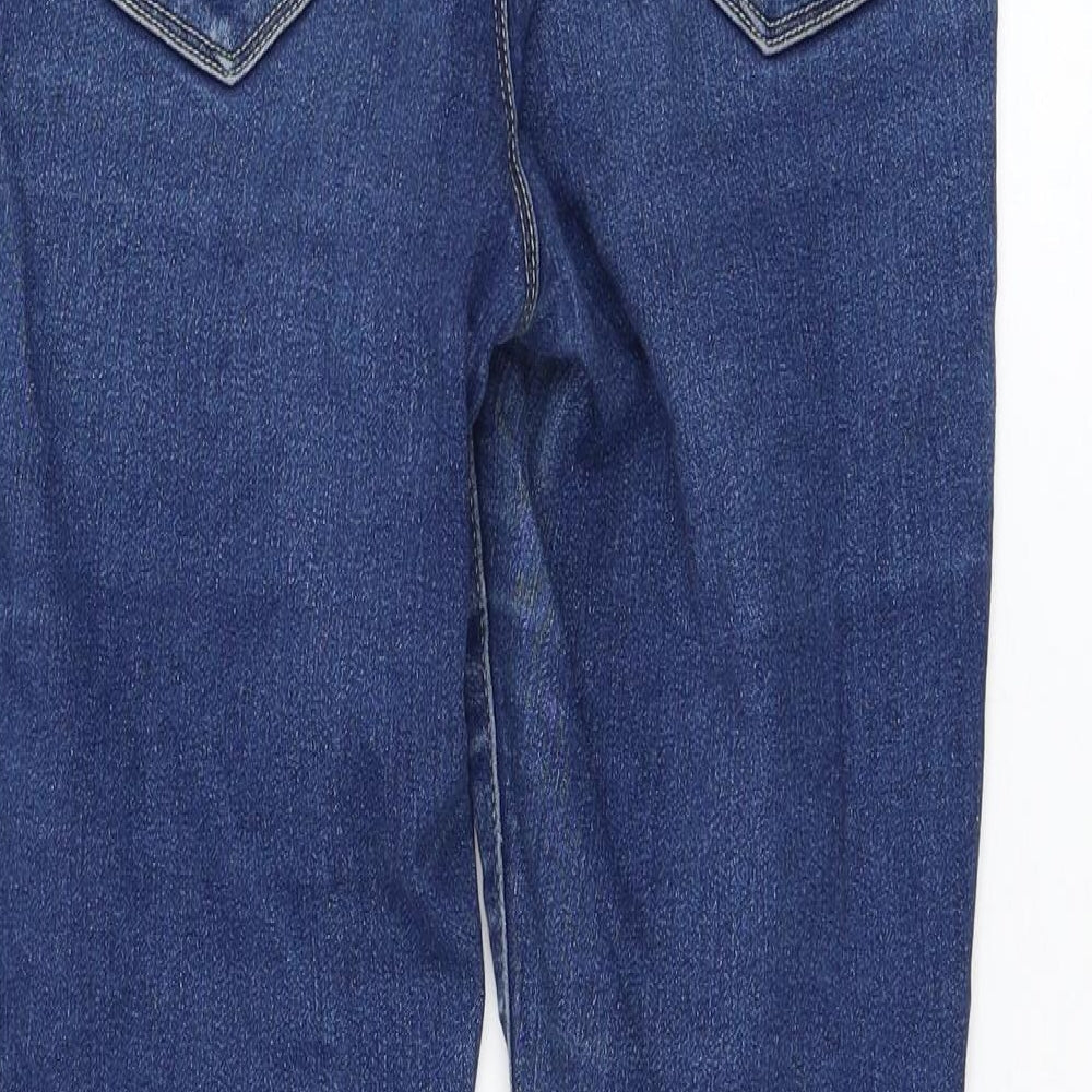 George Womens Blue Cotton Jegging Jeans Size 10 L28 in Regular