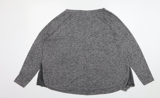 Womens UK Size 16 NEXT Grey Pullover Jumper
