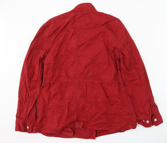 Gap Womens Red Jacket Size XS Snap
