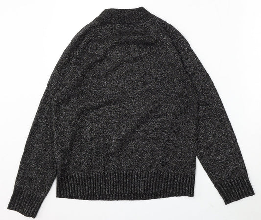 Womens UK Size S Bonmarché Black Pullover Jumper