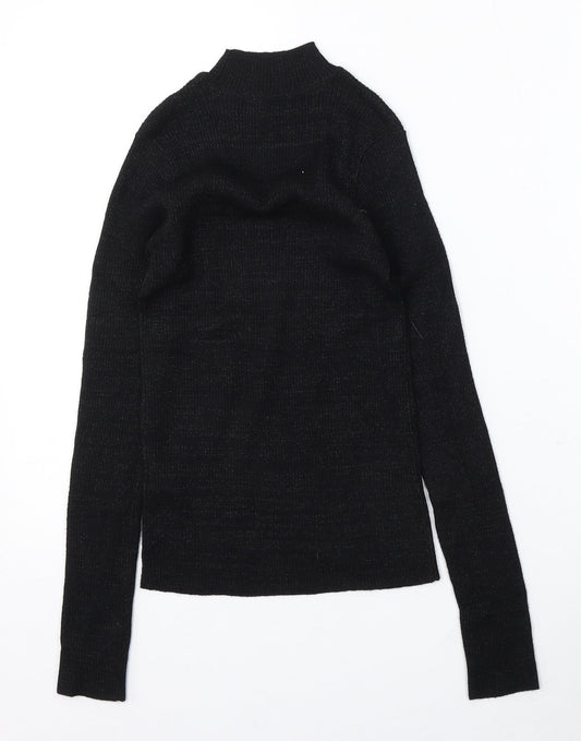 Womens UK Size M TALLY WEiJL Black Pullover Jumper