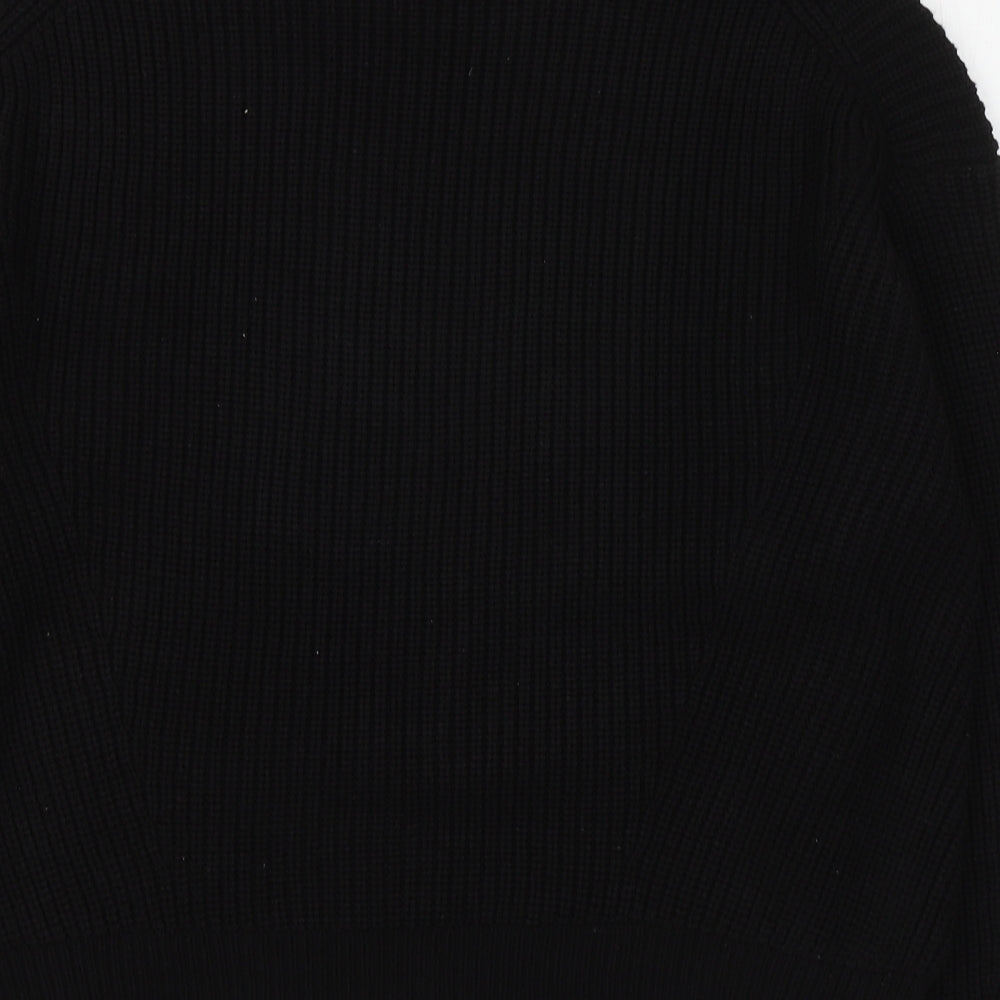Womens UK Size M New Look Black Pullover Jumper