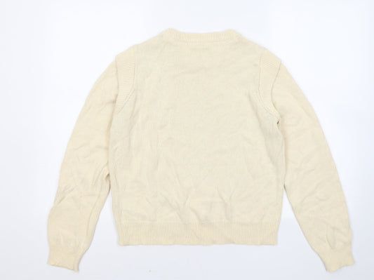 Womens UK Size M Noisy may Yellow Pullover Jumper