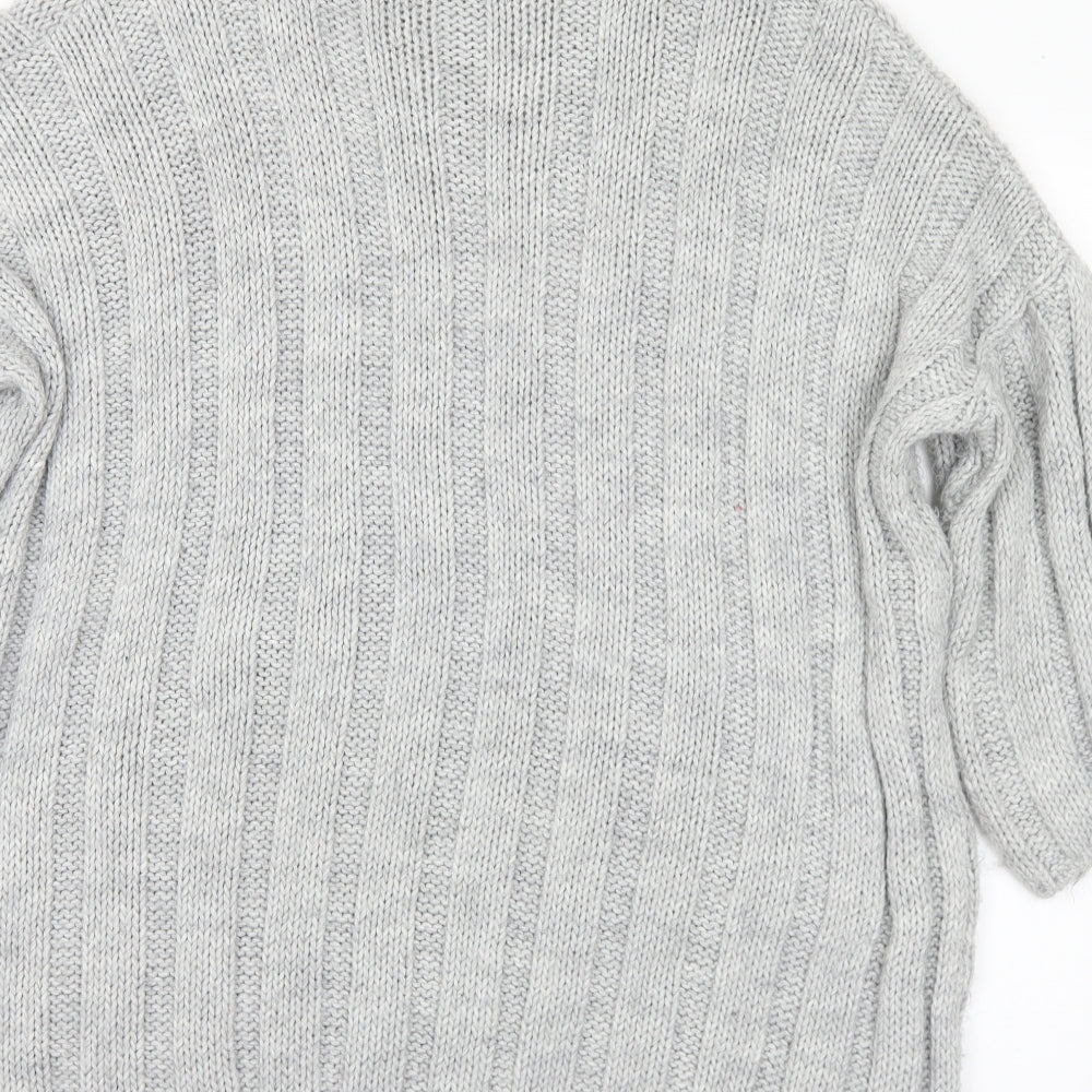 Womens UK Size XL Preworn Grey Pullover Jumper