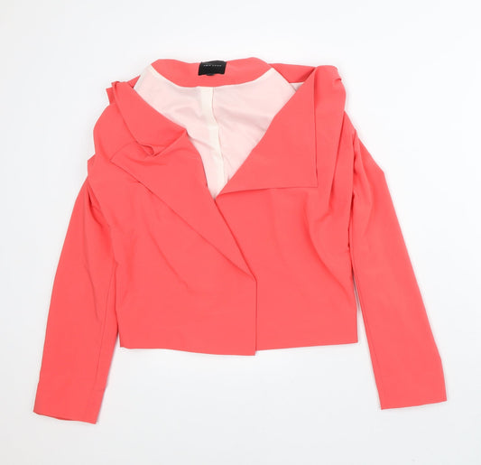 Womens UK Size 10 New Look Orange Jacket