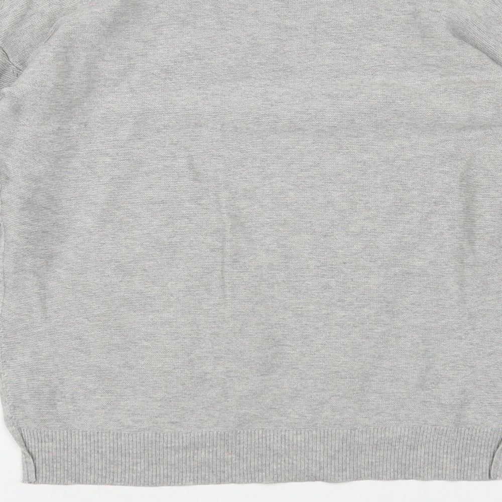 Womens UK Size 8 Marks and Spencer Grey Pullover Jumper