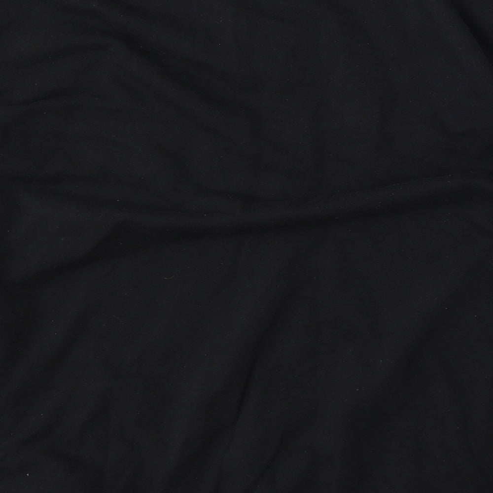 Mens UK Size L Divided Black Pullover Sweatshirt