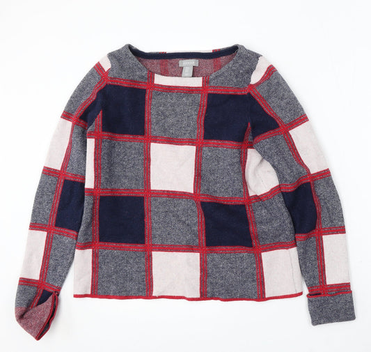 Womens UK Size M Kenar Multicoloured Pullover Jumper