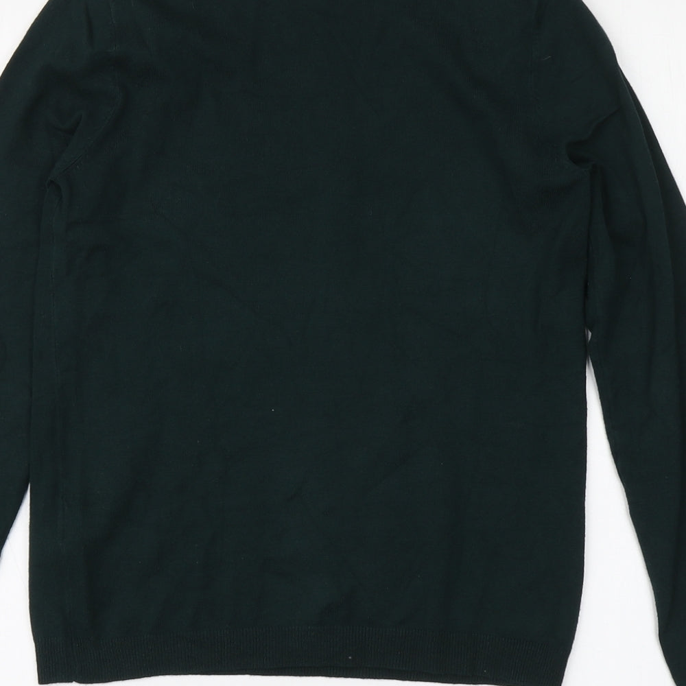 Womens UK Size 6 Warehouse Green Pullover Jumper
