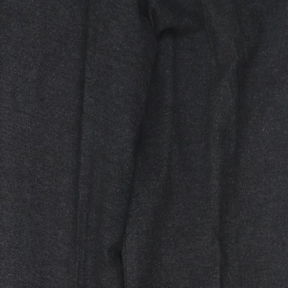 IB Diffusion Mens Grey Cotton Trousers Size 36 in L31 in Regular